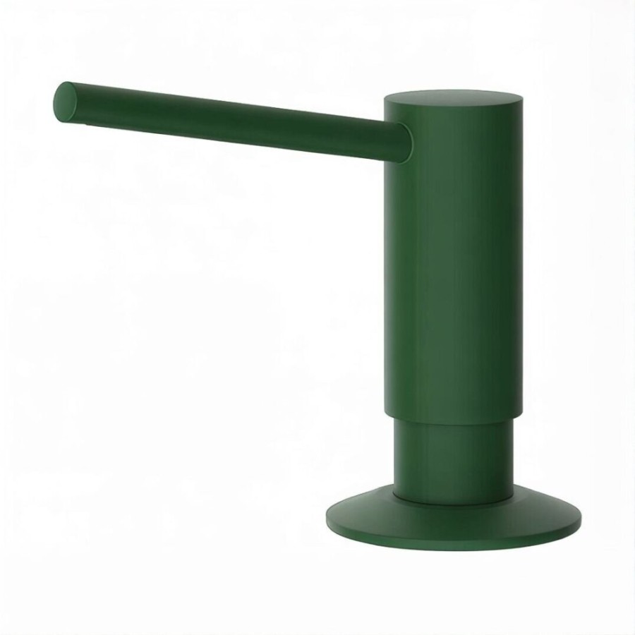 Дозатор встраиваемый для жидкого мыла Omoikiri OM-02 RG, royal green матовый, 4995069