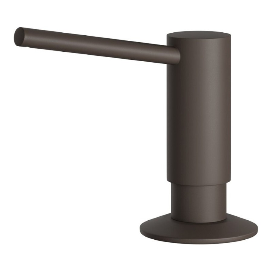Дозатор для моющего средства Omoikiri OM-02-P 4995074, встраиваемый, цвет espresso