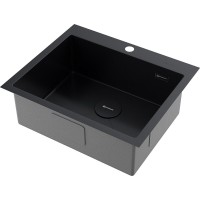 Мойка кухонная Omoikiri Akisame 59-GB 4997014, 59 см, цвет графит