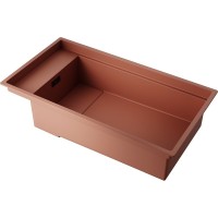 Мойка кухонная Omoikiri Kinaru Pro 86-U/I-CN 4997025, 86 см, artceramic, цвет canyon