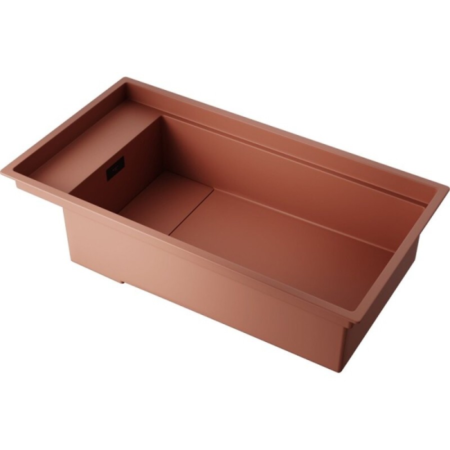 Мойка кухонная Omoikiri Kinaru Pro 86-U/I-CN 4997025, 86 см, artceramic, цвет canyon