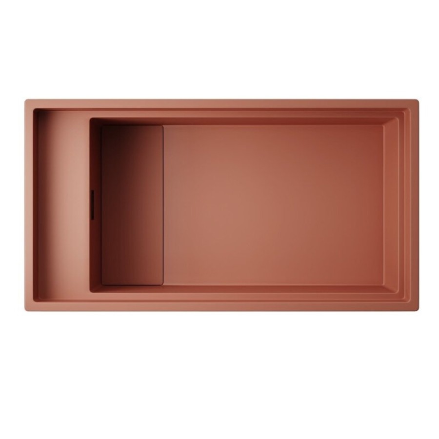 Мойка кухонная Omoikiri Kinaru Pro 86-U/I-CN 4997025, 86 см, artceramic, цвет canyon