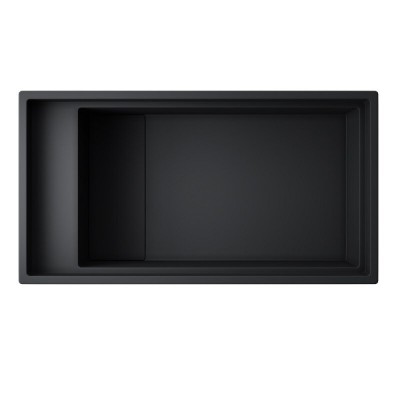 Мойка кухонная Omoikiri Kinaru Pro 86-U/I-GB 4997027, 86 см, artceramic, цвет графит