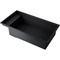 Мойка кухонная Omoikiri Kinaru Pro 86-U/I-GB 4997027, 86 см, artceramic, цвет графит
