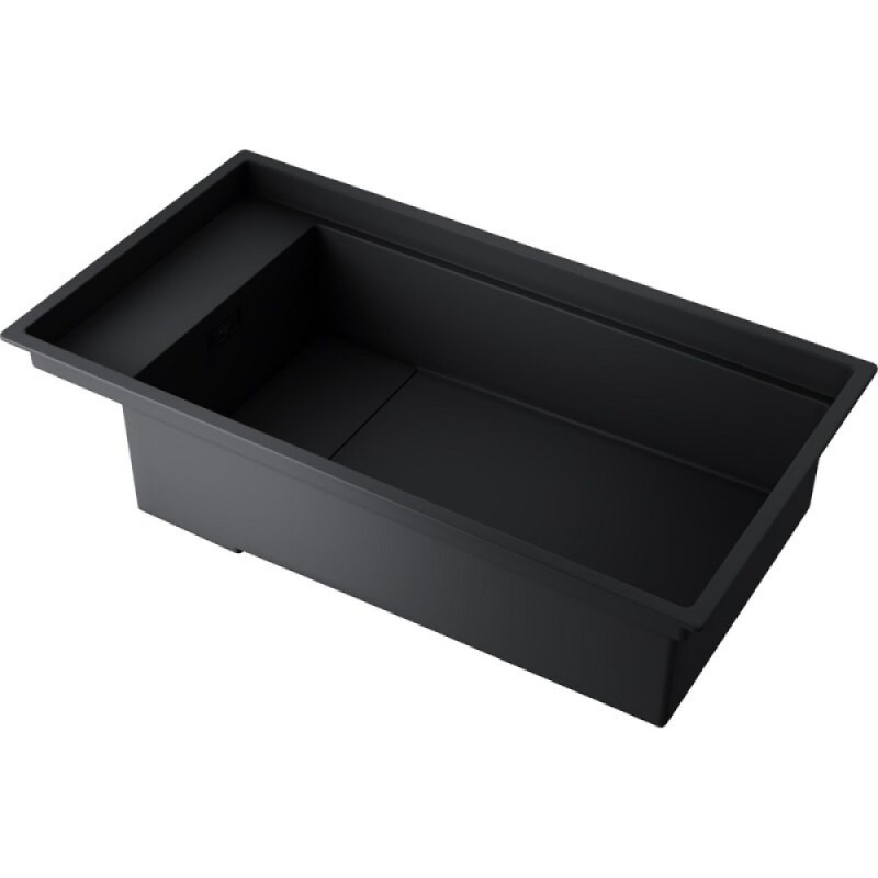 Мойка кухонная Omoikiri Kinaru Pro 86-U/I-GB 4997027, 86 см, artceramic, цвет графит