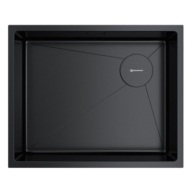 Кухонная мойка Omoikiri Taki 54-U/IF Side SF 4997036, 54 см, цвет графит