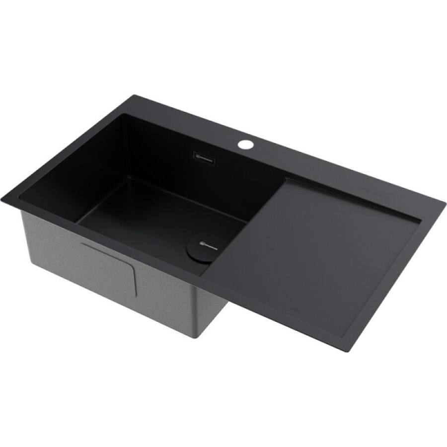 Мойка кухонная Omoikiri Akisame 86-L/R Side-GB 4997043/4997044, 86 см, крыло слева/справа, цвет графит