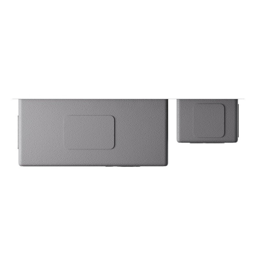 Кухонная мойка Omoikiri Taki 69-2 Side 4997050/4993183, 69 см, левая/правая, цвет графит
