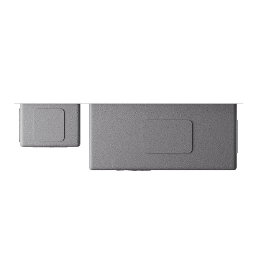 Кухонная мойка Omoikiri Taki 69-2 Side 4997050/4993183, 69 см, левая/правая, цвет графит