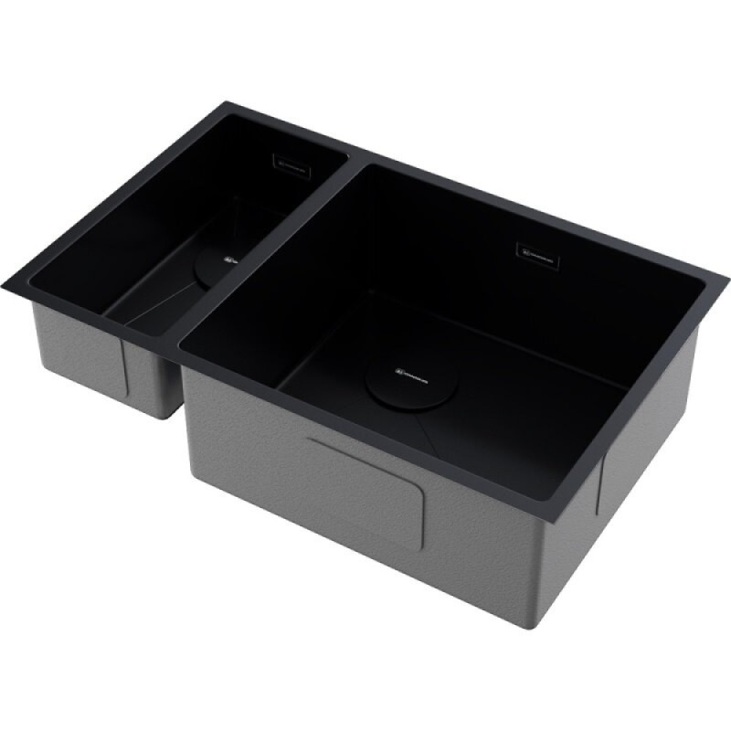 Кухонная мойка Omoikiri Taki 69-2 Side 4997050/4993183, 69 см, левая/правая, цвет графит