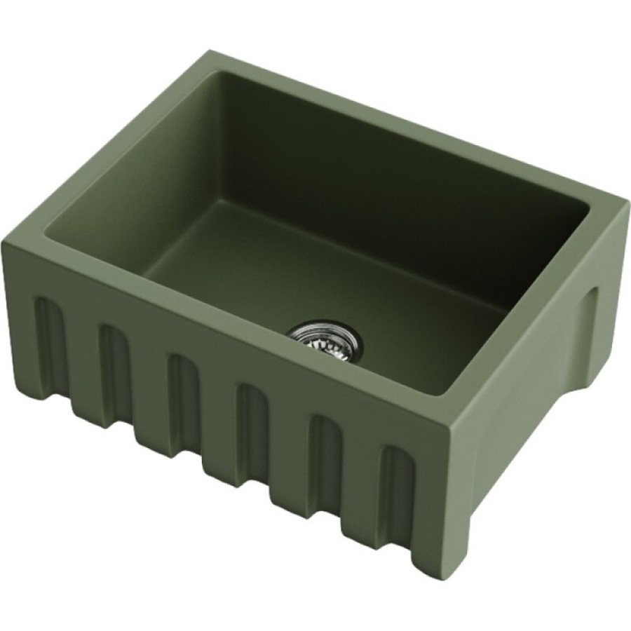 Мойка кухонная Omoikiri Mikura 61-OL 4997070, 61 см, natceramic, цвет olive
