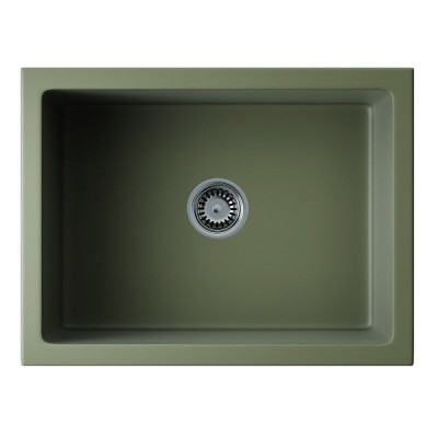 Мойка кухонная Omoikiri Mikura 61-OL 4997070, 61 см, natceramic, цвет olive