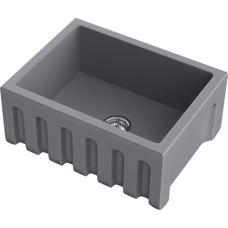 Мойка кухонная Omoikiri Mikura 61-PE 4997072, 61 см, natceramic, цвет pebble