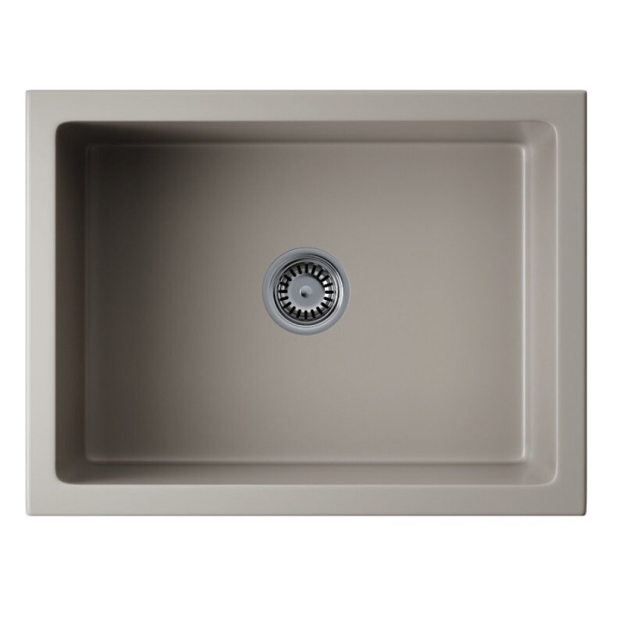 Мойка кухонная Omoikiri Mikura 61-CC 4997073, 61 см, natceramic, цвет cappuccino coffee