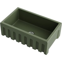 Мойка кухонная Omoikiri Mikura 76-OL 4997076, 76 см, natceramic, цвет olive