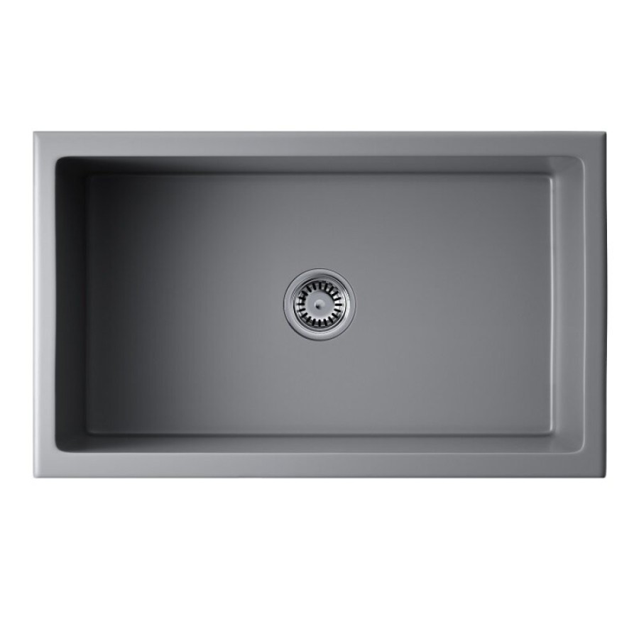 Мойка кухонная Omoikiri Mikura 76-PE 4997078, 76 см, natceramic, цвет pebble