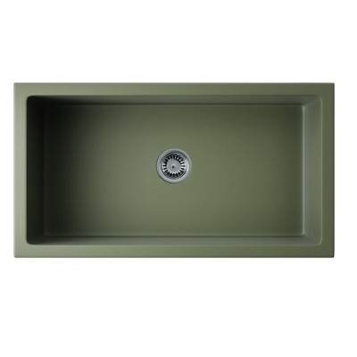 Мойка кухонная Omoikiri Mikura 83-OL 4997082, 84 см, natceramic, цвет olive