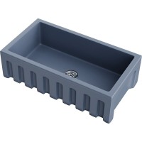 Мойка кухонная Omoikiri Mikura 83-SB 4997083, 84 см, natceramic, цвет smoky blue