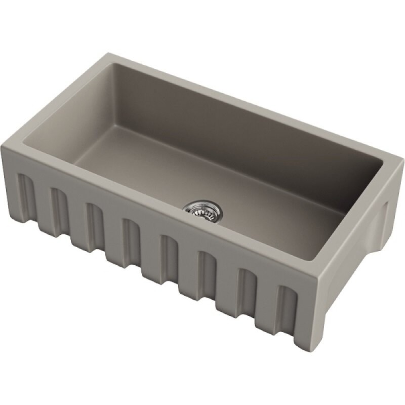 Мойка кухонная Omoikiri Mikura 83-CC 4997085, 84 см, natceramic, цвет cappuccino coffee