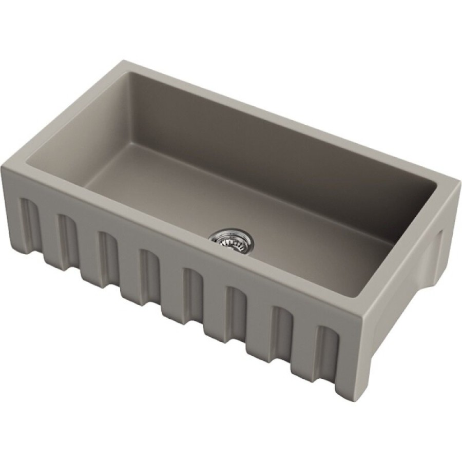 Мойка кухонная Omoikiri Mikura 83-CC 4997085, 84 см, natceramic, цвет cappuccino coffee
