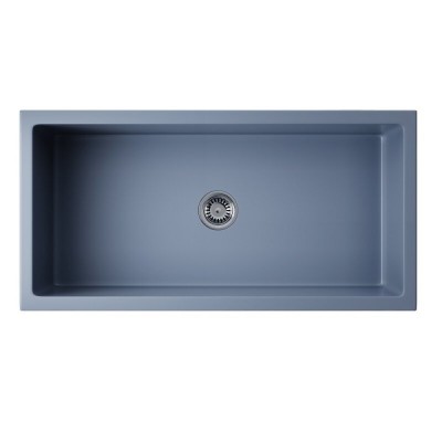 Мойка кухонная Omoikiri Mikura 91-SB 4997089, 91 см, natceramic, цвет smoky blue