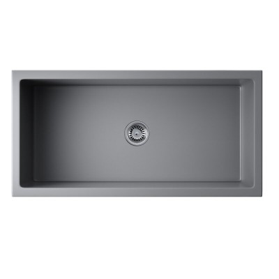 Мойка кухонная Omoikiri Mikura 91-PE 4997090, 91 см, natceramic, цвет pebble