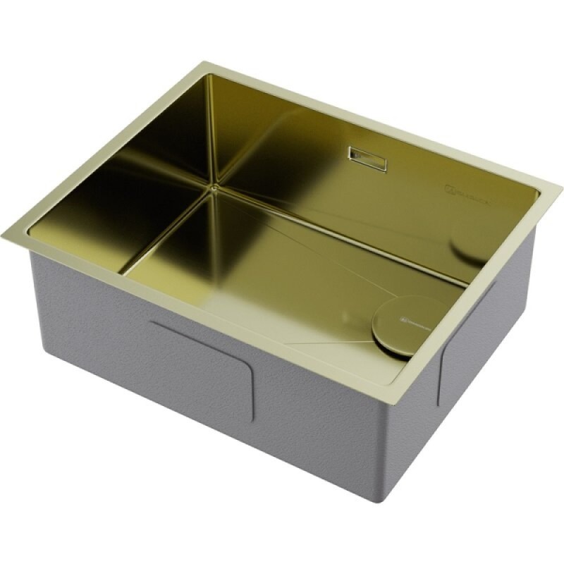 Кухонная мойка Omoikiri Taki 54-U/IF Side SF 4997092, 54 см, цвет светлое золото