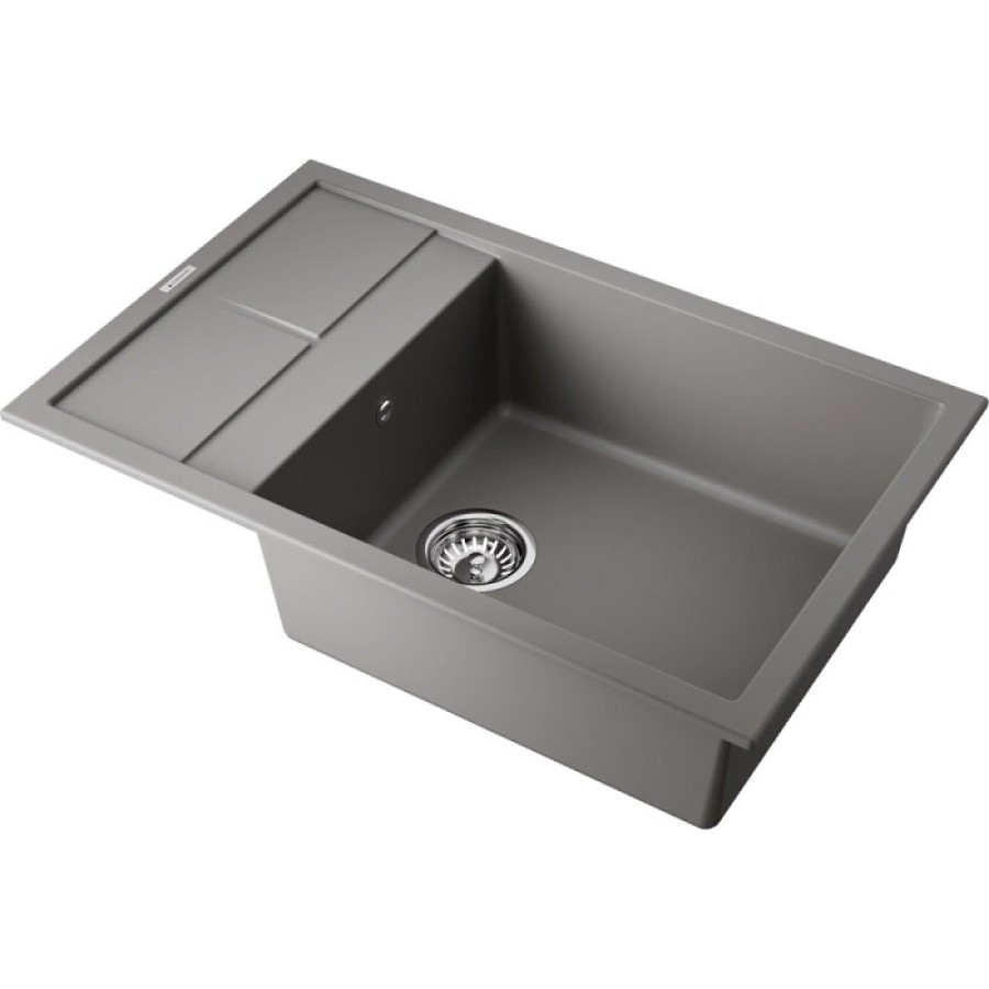 Кухонная мойка Omoikiri Sumi 78A-LB GR 4997102, 78 см, artceramic, цвет leningrad grey
