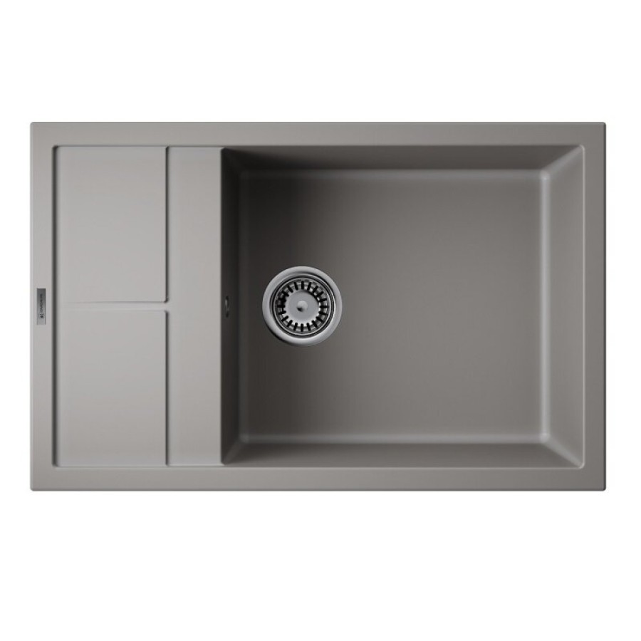 Кухонная мойка Omoikiri Sumi 78A-LB GR 4997102, 78 см, artceramic, цвет leningrad grey