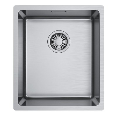 Кухонная мойка Omoikiri Tadzava 38-U/I Ultra 15-IN 4997113, 38 см, цвет нержавеющая сталь