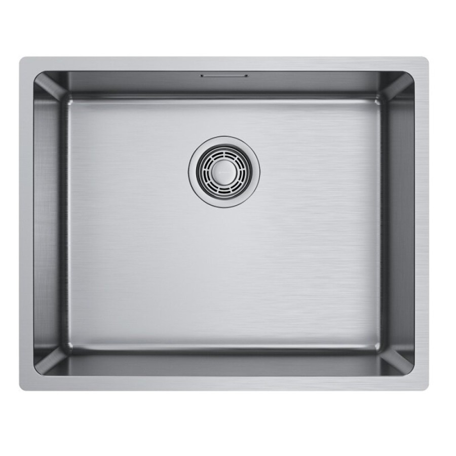 Кухонная мойка Omoikiri Tadzava 54-U/I Ultra 15 4997116, 54 см, цвет нержавеющая сталь