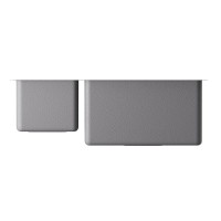 Кухонная мойка Omoikiri Tadzava Ultra 4997117/4997118, 58 см, левая/правая, цвет нержавеющая сталь