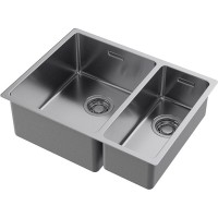 Кухонная мойка Omoikiri Tadzava Ultra 4997117/4997118, 58 см, левая/правая, цвет нержавеющая сталь
