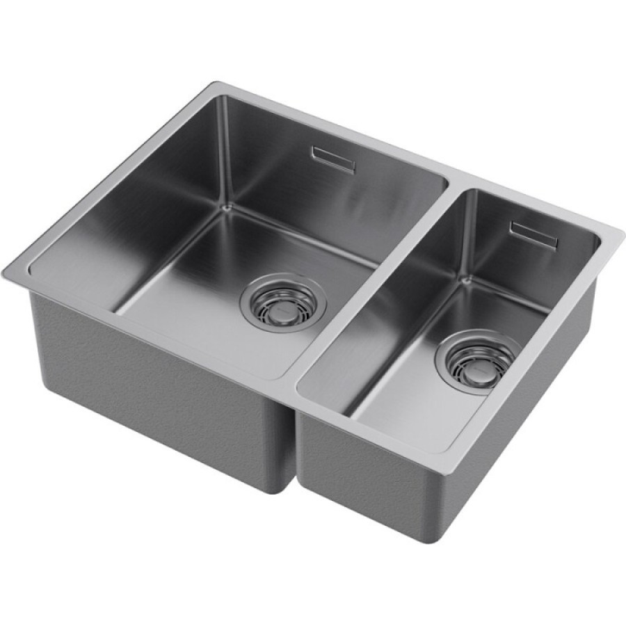 Кухонная мойка Omoikiri Tadzava Ultra 4997117/4997118, 58 см, левая/правая, цвет нержавеющая сталь