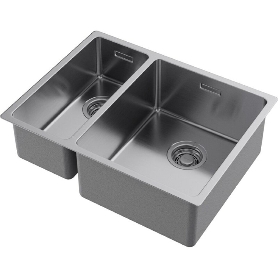 Кухонная мойка Omoikiri Tadzava Ultra 4997117/4997118, 58 см, левая/правая, цвет нержавеющая сталь