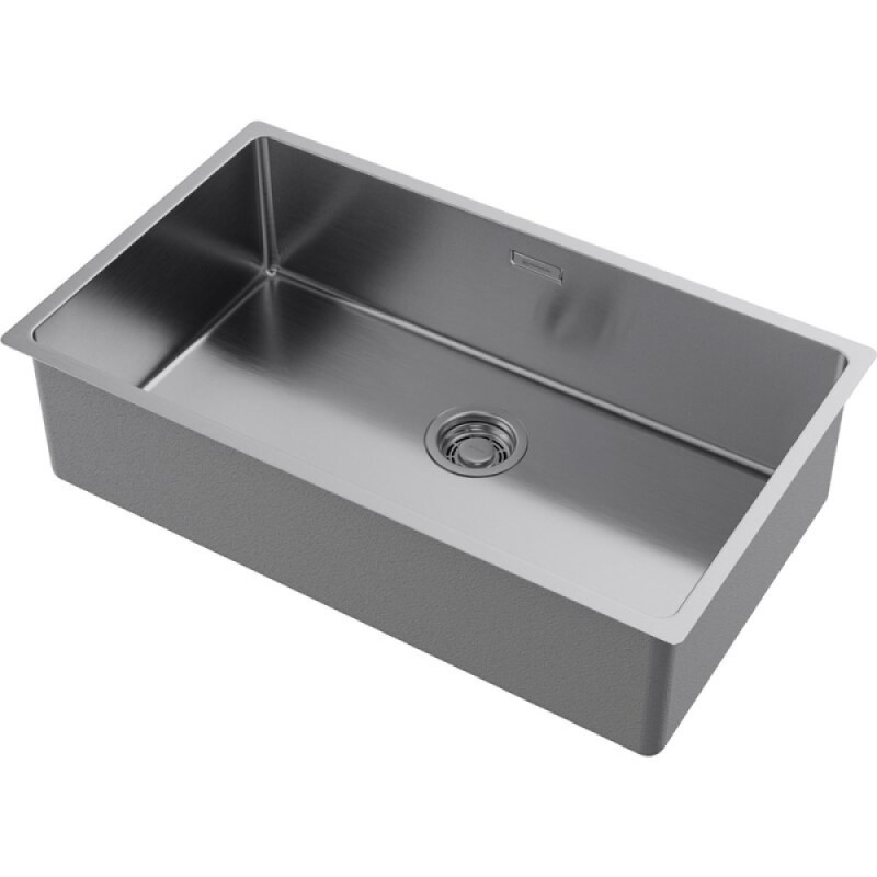 Кухонная мойка Omoikiri Tadzava 75-U/I Ultra 15 4997119, 75 см, цвет нержавеющая сталь