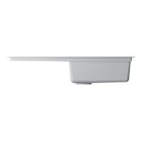 Кухонная мойка Omoikiri Sintesi 100 WH 4997126, 100 см, artceramic, цвет белый