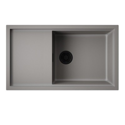 Кухонная мойка Omoikiri Sintesi 4997134, 86 см, artceramic, цвет leningrad grey