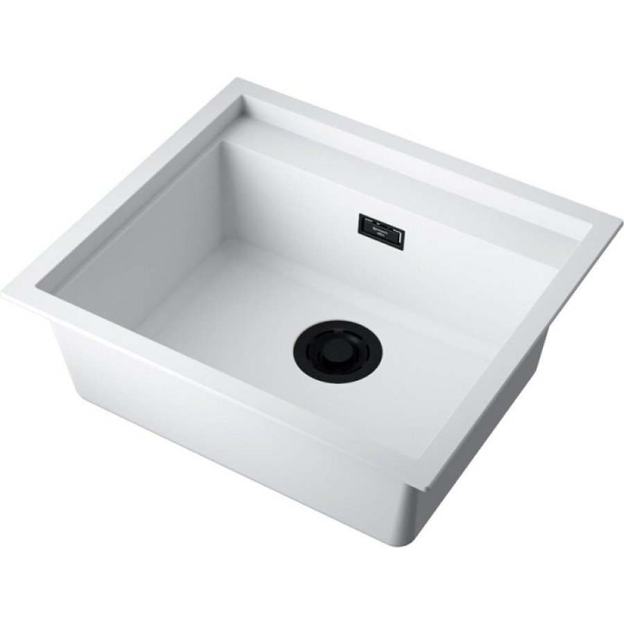 Кухонная мойка Omoikiri Sintesi 57 WH 4997141, 57 см, artceramic, цвет белый