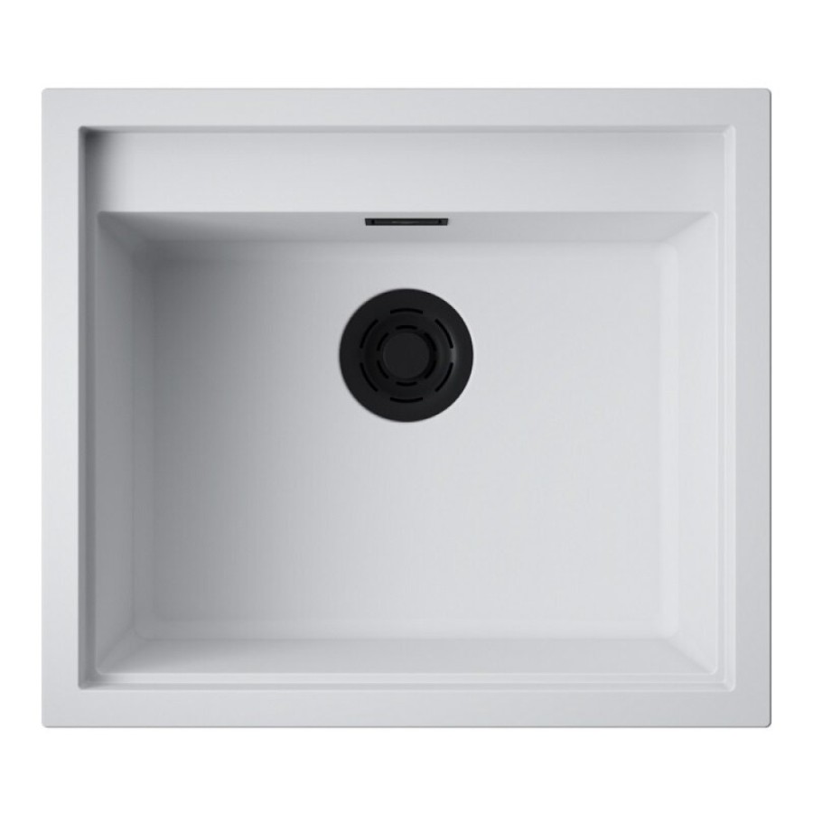 Кухонная мойка Omoikiri Sintesi 57 WH 4997141, 57 см, artceramic, цвет белый