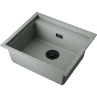 Кухонная мойка Omoikiri Sintesi 57 WG 4997143, 57 см, artceramic, цвет wind green