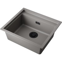 Кухонная мойка Omoikiri Sintesi 57 GR 4997144, 57 см, artceramic, цвет leningrad grey