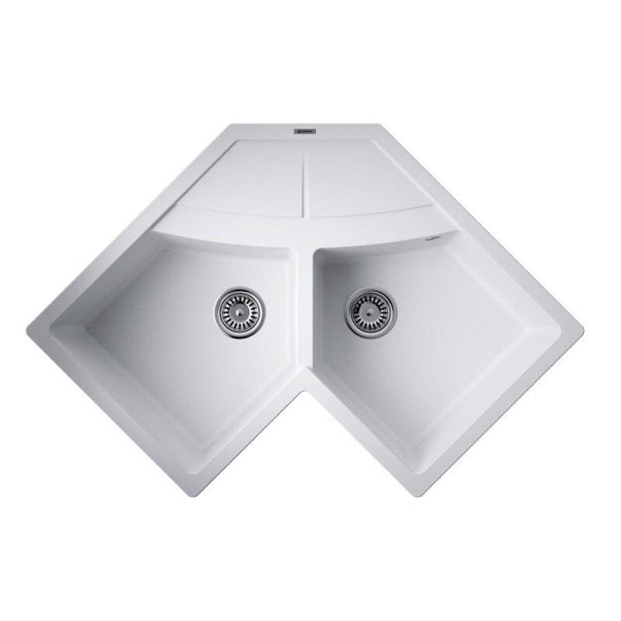 Кухонная мойка Omoikiri Sumi 83C 4997174, 102 см, tetogranit, цвет белый