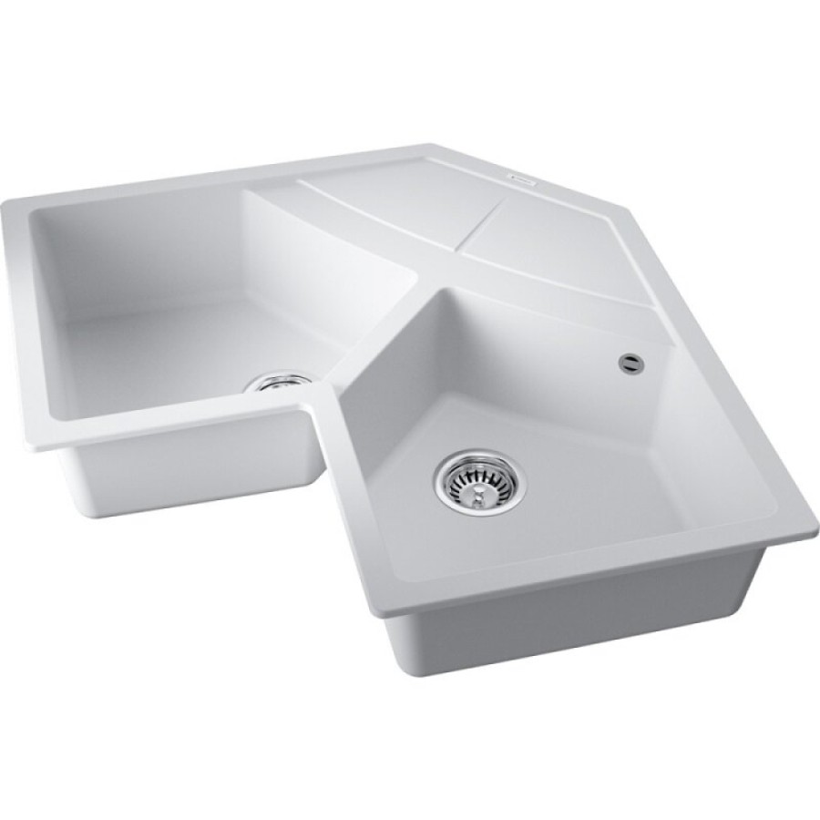 Кухонная мойка Omoikiri Sumi 83C 4997174, 102 см, tetogranit, цвет белый