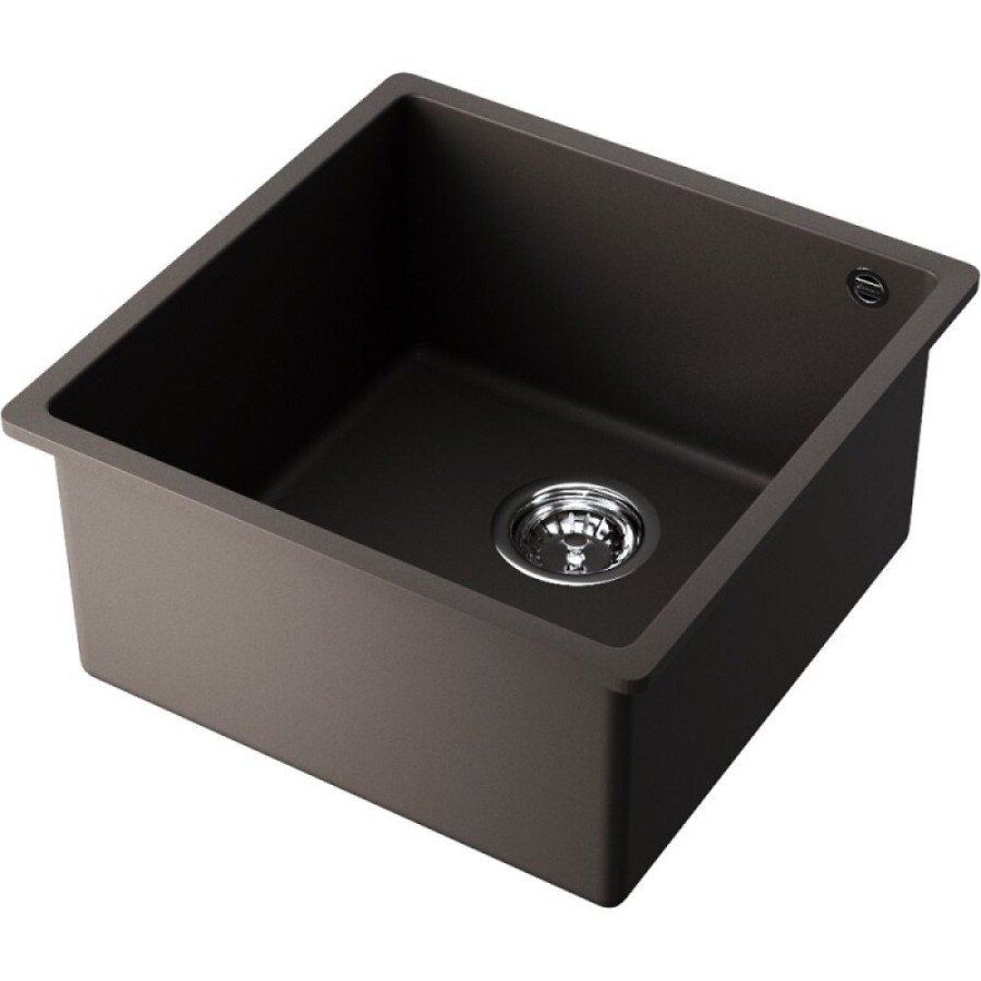 Мойка кухонная Omoikiri Bosen 44-U-ES 4997206, 44 см, tetogranit, цвет espresso
