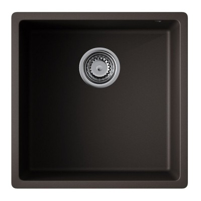 Мойка кухонная Omoikiri Bosen 44-U-ES 4997206, 44 см, tetogranit, цвет espresso