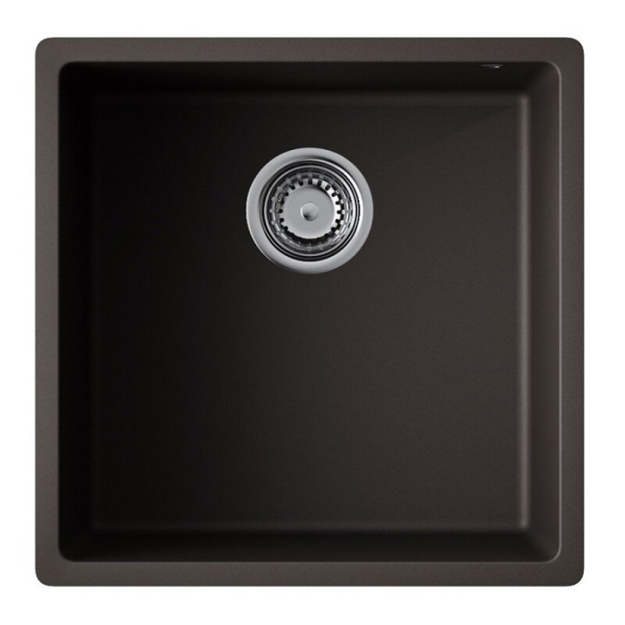 Мойка кухонная Omoikiri Bosen 44-U-ES 4997206, 44 см, tetogranit, цвет espresso