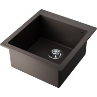 Мойка кухонная Omoikiri Bosen 47-ES 4997207, 47 см, tetogranit, цвет espresso