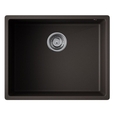 Мойка кухонная Omoikiri Bosen 54-U-ES 4997208, 54 см, tetogranit, цвет espresso
