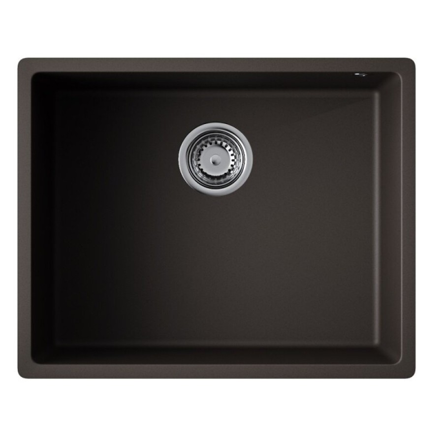 Мойка кухонная Omoikiri Bosen 54-U-ES 4997208, 54 см, tetogranit, цвет espresso